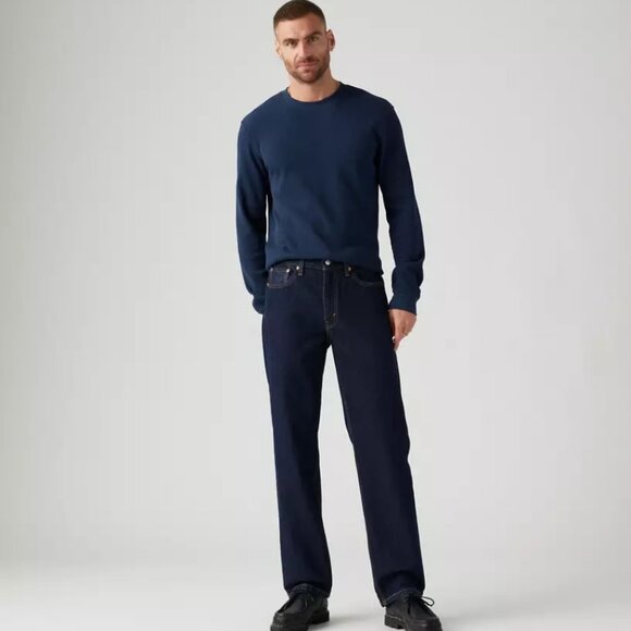 Levi's 550 Relaxed Fit Men's Jeans 100% Cotton - 34W 34L - Picture 2 of 6